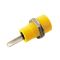 Banana plug contact (panel) yellow TI3380100 TIPA