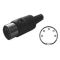 DIN connector (5 plugs) TI3330002 TIPA