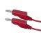 Connecting cable 0.35mm2 / 2m with bananas red HADEX N535 TI7740088 HADEX