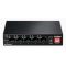 Long Range 5-Port Fast Ethernet Switch with 4 PoE+ Ports & DIP Switch NEES-5104PH V2 Edimax