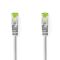 CAT7 Network Cable | S/FTP | RJ45 Male | RJ45 Male | 1.00 m | Snagless | Round | LSZH | Grey | Envelope NECCGP85420GY10 Nedis