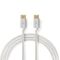 DisplayPort Cable | DisplayPort Male | DisplayPort Male | 8K@60Hz | Gold Plated | 2.00 m | Round | Braided | Silver | Cover Window Box NECCTB37014AL20 Nedis