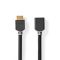 High Speed HDMI Cable with Ethernet | HDMI Connector | HDMI Output | 8K@60Hz | eARC | 48 Gbps | 2.00 m | Round | PVC | Anthracite | Box NECVBW35090AT20 Nedis