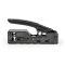 Crimp pliers | CAT5 / CAT5e / CAT6 / CAT6a / CAT7 / RJ12 / RJ45 | Cutting / Plier | ABS / Steel | Black NECCGG89505BK Nedis