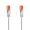 CAT6 Network Cable | RJ45 Male | RJ45 Male | U/UTP | 1.50 m | Round | PVC | Grey | Label NECCGL85200GY15 Nedis