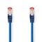 CAT6 Network Cable | RJ45 Male | RJ45 Male | S/FTP | 0.50 m | Round | LSZH | Blue | Label NECCGL85221BU05 Nedis