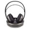 Wireless TV Headphones | RF | Over-Ear | Maximum battery play time: 11 hrs | 100 m | Digital Audio | Charging dock | Black / Silver NEHPRF210BK Nedis