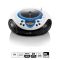 Portable FM Radio CD and USB player Blue NESCD-38 USBBLUE Lenco