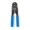 Crimp pliers | CAT5e / CAT6 / CAT6a | Cutting / Plier / Stripping | ABS / Steel | Blue NECCGB89500BU Nedis