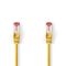 CAT6 Network Cable | RJ45 Male | RJ45 Male | S/FTP | 15.0 m | Round | LSZH | Yellow | Label NECCGL85221YE150 Nedis
