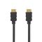 High Speed HDMI Cable with Ethernet | HDMI Connector | HDMI Connector | 4K@60Hz | ARC | 18 Gbps | 10.0 m | Round | PVC | Black | Box NECVGB34060BK100 Nedis