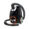 Vacuum Cleaner | With Bag | 700 W | Dust capacity: 3.0 l | Combi Brush | Action radius: 9.00 m | Vacuum cleaner suction control | Hepa 13 | Anthracite / Black / Orange NEVCBG250GY Nedis