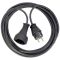 Plug With Earth Contact Power Extension Cable Straight Plug With Earth Contact Male - Plug With Earth Contact Female 25.0 m Black NEBN-EXT02 Brennenstuhl