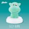 SILLY HIPPO LED night light hippo blue NESILLY HIPPO Alecto
