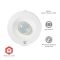 SmartLife Motion Sensor | Zigbee 3.0 | Battery Powered | IP20 | Detector angle: 120 ° | Detector range: 5 m | Max. battery life: 12 Months | White NEZBSM10WT Nedis
