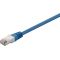 CAT 5e cavo patch, F/UTP, blu WE73072 Goobay