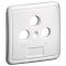 Copertura a 3 fori per prese antenna WE67051 Goobay