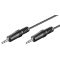 Cavo di collegamento audio AUX, 3,5 mm mono WE50460 Goobay