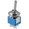Interruttore a levetta in miniatura, 2x UM, 6 pin, custodia blu WE10015 Goobay