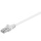 CAT 5e cavo patch, SF/UTP, bianco, 0,25 m WE95213 Goobay