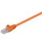 CAT 5e cavo patch, U/UTP, arancione, 5 m WE95239 Goobay