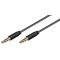 Cavo di collegamento audio AUX, 3,5 mm stereo a 3 pin, sottile, CU WE69116 Goobay