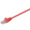 CAT 5e cavo patch, U/UTP, rosso, 5 m WE68379 Goobay