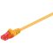 CAT 6 cavo patch, U/UTP, giallo WE95590 Goobay
