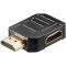 Adattatore HDMI angolare 270° orizzontale, 4K/60Hz WE51725 Goobay