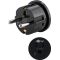 Adattatore da viaggio USA/Giappone a Europa, nero WE45350 Goobay