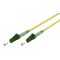 Cavo in fibra ottica, Singlemode (OS2) Yellow, giallo (Simplex), 3 m WE59630 Goobay