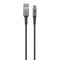 Cavo tessile da USB-C a USB-A con spine in metallo 1 m WE49296 Goobay