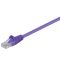 CAT 5e cavo patch, U/UTP, viola, 15 m WE95225 Goobay