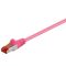 CAT 6 cavo patch, S/FTP (PiMF), magenta, 5 m WE93441 Goobay