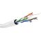 CAT 6 cavo di rete matassa, U/UTP, bianco WE94965 Goobay