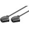 Cavo di collegamento Scart, placcato nickel, ø 7 mm WE50176 Goobay