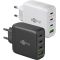 Caricatore rapido multiporta USB-C PD GaN (68 W) nero WE64819 Goobay