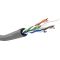 CAT 6 cavo di rete matassa, U/UTP, grigio WE95695 Goobay