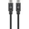 Cavo USB-C, USB 3.2, 60 W, 5 Gbit/s, Power Delivery, 3 m WE66509 Goobay