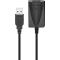 Cavo di prolunga USB attivo, 5 m, nero WE68876 Goobay