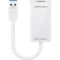 USB 3.0 adattatore di rete Gigabit Ethernet, bianco WE95442 Goobay