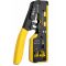 Pinza crimpatrice RJ45 pass through CAT5 CAT6 CAT6A CAT7 gialla Z959 