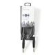 Cavo Audio Bilanciato Maschio da 6,35 mm-Maschio da 6,35 mm 3.0 m ND2065 Nedis