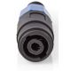 Connettore Altoparlante femmina a 4 pin Altoparlante Nero ND1345 Nedis
