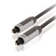 Cavo Audio Digitale Toslink Maschio - Toslink Maschio 2m Antracite Profigold WB2184 Profigold