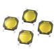 Micro interruttore tattile SMD in metallo 4x4x0.8mm 12V 0.5A confezione da 1000 A1116 
