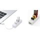 Hub USB 2.0 4 porte velocità di trasferimento fino ad 480Mbps P826 