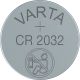Batteria a bottone al litio 3 V CR2032 blister da 5 F1431 Varta
