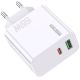 Alimentatore caricabatterie doppia porta USB/type C 3.25A 65W KSC-934 N050 Kakusiga