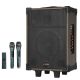 Cassa acustica portatile ricaricabile trolley 10" 80W Bluetooth/SD/USB D-10 